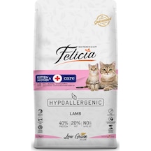 Felicia Kitten & Mother Kuzu Etli Düşük Tahıllı Yavru Kedi Maması 12 KG