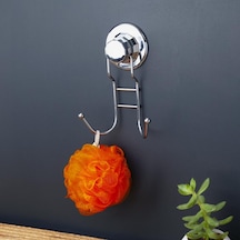 Vakumlu Banyo Tuvalet Havlu Askısı 2 Li. Gümüş