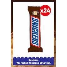 Snickers Yer Fıstıklı Çikolata 50 G X24