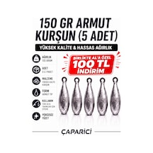 150 Gr Armut Dip Kurşunu 5 Adet Nazar Için Kurşun Kolay Eriyen Kurşun