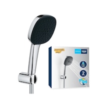 Grohe Vitalio Comfort 110 El Duşu Seti, 110mm Kare 2 Akışlı El Duşu, Duş Başlığı Tutucu, 1750mm Duş Hortumu, Çok Renkli