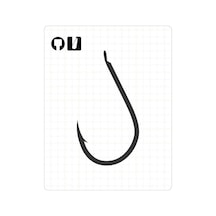 Fudo 1001 Chinu Black Nikel İğne No:11 Made In Japan