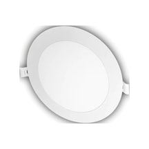 12w Led Panel Armatür Beyaz 6500k Sıva Altı Ct-5147 İç Çapı 15cm Dış Çapı 17cm