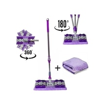 Fayans Duvar Yüzey Temizlik Mikrofiber Mandallı Mop + Yedek Bez Fayans Duvar Yüzey Temizlik Mikrofiber Mandallı Mop + Yedek Bez