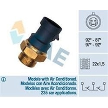 FAE 37910 Fan Müşürü Palio Tempra SLX Uno Marea 3 Fişli