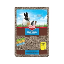Superpet, Clean & Cozy Streu Fare, Gerbil, Kemirgenler, Hamster, Tavşan Gibi Küçük Evcil Hayvanlar İçin, Özellikle Emici Kağıt Kum,%99,9 Tozsuz, Doğal, 49,2 L