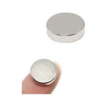 Dünya Magnet Yuvarlak Neodyum Mıknatıs, 15x5 Mm, Süper Güçlü Magnet, N35 Kalite