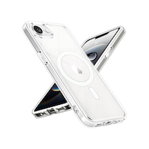 iPhone  Uyumlu  16e Kılıf Magneticsafe Şeffaf Silikon - Şeffaf Çok Renkli