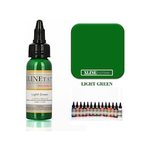 1 Oz Xlinetattoo Light Green Dövme Boyası - 30Ml Yeşil Dövme Müre