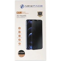 Samsung  Uyumlu  Galaxy S26 Plus 3d Antistatik Hayalet Cam Ekran Koruyucu - Siyah,