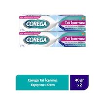 Tat İçermez Diş Protezi Yapıştırıcı Krem 40g 2 Adet