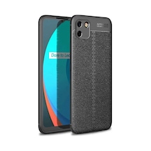 Realme C11 Uyumlu Kılıf Auto Focus Kapak - Siyah
