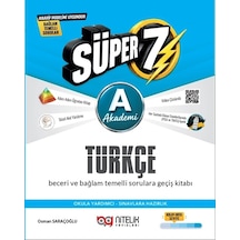 Nitelik 7. Sınıf Süper Türkçe A Akademi Yeni Nesile Geçiş Kitabı Maarif Model