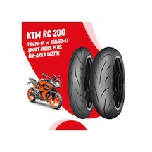 Ktm Rc 200 Mitas Sport Force + Lastik Takımı 110/70-17 + 150/60-17