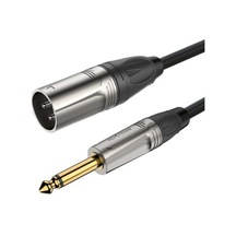 Roxtone Xlr Erkek-6.3Mm Mono Jaklı Kablo 1Mt Rx-K13101