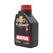 Motul 8100 X-Power 10W-60 Tam Sentetik Motor Yağı 2 x 1 L