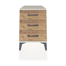 Kronos Komodin 3 Çekmeceli 44x59x64 Aytaşı-çam Aytaşı