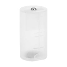 Novahub Aa-iki Adet Pil Dönüştürücü Adaptör D Boyutu Pil Kılıf Tutucu Pp