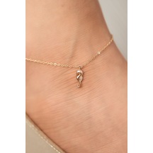 Denizatı Altın Halhal Pembe