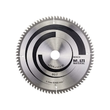Bosch MultiMaterial 254 x 30 MM 80 Diş Daire Testere Bıçağı - 2608640450