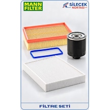 Vw Polo 2003-2005 1.4 16v 3'lü Filtre Seti Ahw Mann