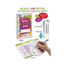 Oluklu Sayı Kitabı / Uçan Sihirli Kalem Ve Kalem Tutucu Hediyeli - 3+ - Fglt-762585