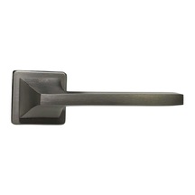 Sese Ilgın Modeli Kare Rozetli Yale Kapı Kolu Antrasit Renk 200-231r-03-54