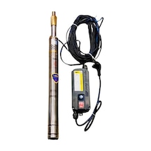 2 Gd 1-50 Mm Çapında 0.5 Hp 2" Boruya Göre Dalgıç Pompa+motor+pano+20 Mt. Kablo