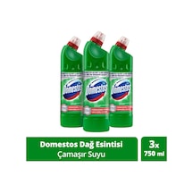 Domestos Çamaşır Suyu Yoğun Kıvamlı Maksimum Hijyen Dağ Esintisi 750 Ml X3 Adet