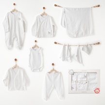 Andywawa My Little World Newborn Bebek 10 Parça Hastane Çıkışı Ac26751 Beyaz