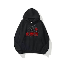 Tarzsokak Unisex Relentless Sweatshirt Hoodie Siyah