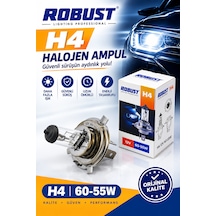 H4 12v 55w Halojen Far Ampulü