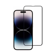 Microcase Apple  Uyumlu iPhone 14 Pro Tam Kaplayan Çerçeveli Ekran Koruyucu