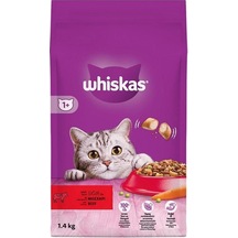 Whiskas Biftekli Ciğerli Yetişkin Kedi Maması 1,4 Kg