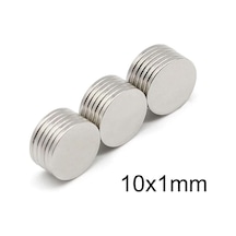 10X1Mm Neodyum Güçlü Mıknatıs - Neodim Magnet