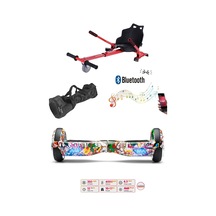 Citymate Elektrikli Kaykay Hoverboard Akıllı Denge 6.5 Inch + Hoverkart + Çanta Extrem Paket D19