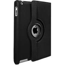 Apple Uyumlu iPad Mini 1 Kılıf Kapaklı Standlı 360 Dönebilen Koruma Dn1