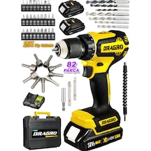 Dragro Alman DRG-58VF Darbeli Şarjlı Matkap Akülü Vidalama