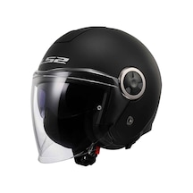 Ls2 Classy Açık Motosiklet Kaskı-9538 Mat Siyah