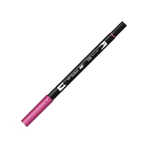 Tombow Dual Brush Pen Fırça Uçlu Koyu Pembe Keçeli Kalem T-725