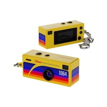 G6 Thumb Camera Mini Kamera 1080p Hd Video Kayıtlı Retro Tasarım Taşınabilir Mini Dijital Kamera Sarı - 913408292