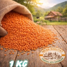 Kırmızı Mercimek 1 Kg Köy Mahsulu