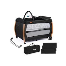 Comfymax Power Park Yatak Oyun Parkı 70x110 - Cosmos Black