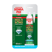 Somafix 50 Ml Şeffaf Multi Bond Hibrid Suya Dayanıklı Yapıştırıcısı Kristal Silikonu