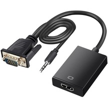 Fully G-537k Vga To Hdmı Çevirici Adaptör Ses Girişli-81193