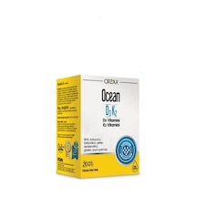 Ocean D3 K2 Damla 20 Ml Takviye Edici Gıda