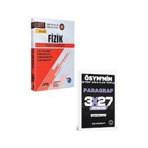 2027 Ens 2027 Ayt Fizik Destek Soru Bankası+ Evp Akademi Paragraf