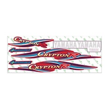 Yamaha Crypton Kırmızı Sticker Set 001