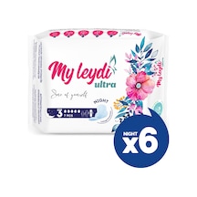 Myleydi Ultra Hijyenik Ped Gece 42 Adet (6 Paket)
