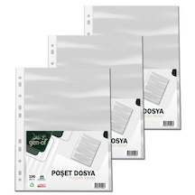 Gen-of Poşet Dosya 100 'Lü 3 Paket